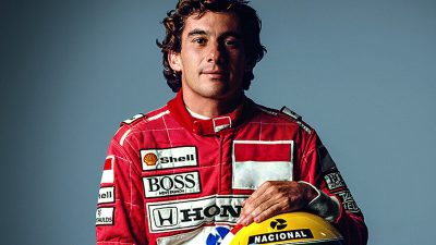 Senna é o piloto mais rápido.
