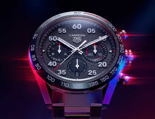 A parceria da Porsche e TAG Heuer em um relógio de luxo.